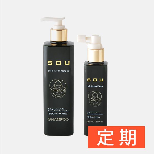 【定期】薬用シンプルセット(シャンプー1本+トニック1本)